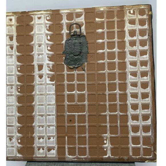 Vtg D.L. "Raven" Valdes "Father Sky Mother Earth" Tile Native American wall Art - Picture 2 of 7